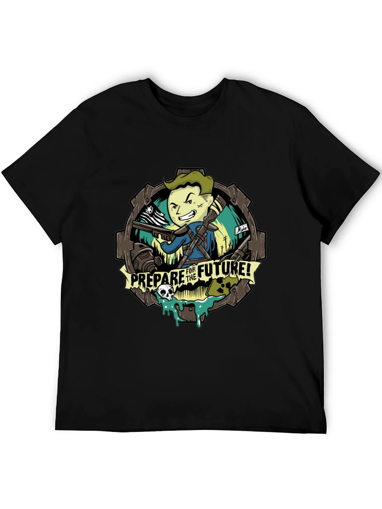 Fallout Inspired Prepare For The Future T-Shirt