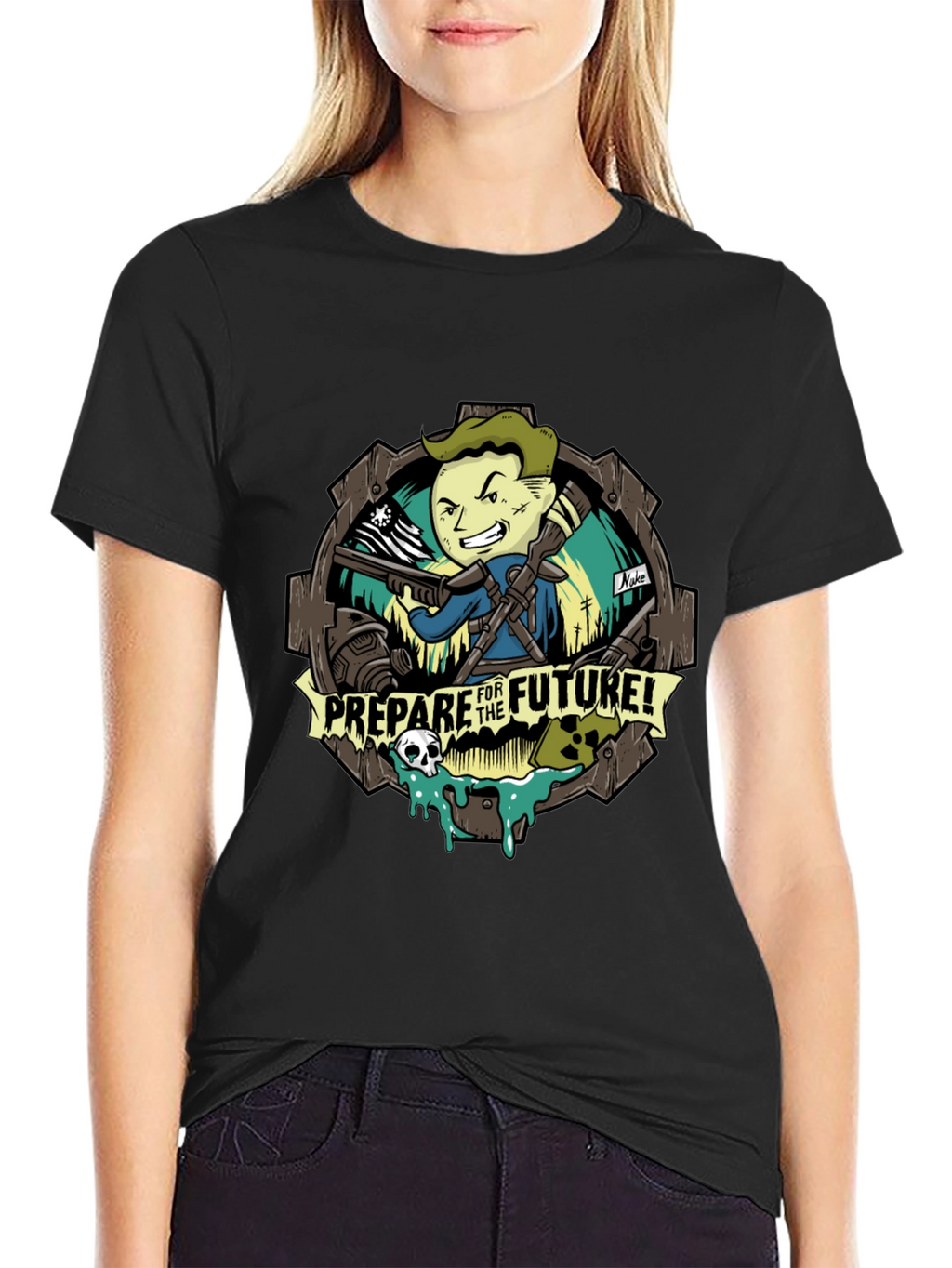 Fallout Inspired Prepare For The Future T-Shirt