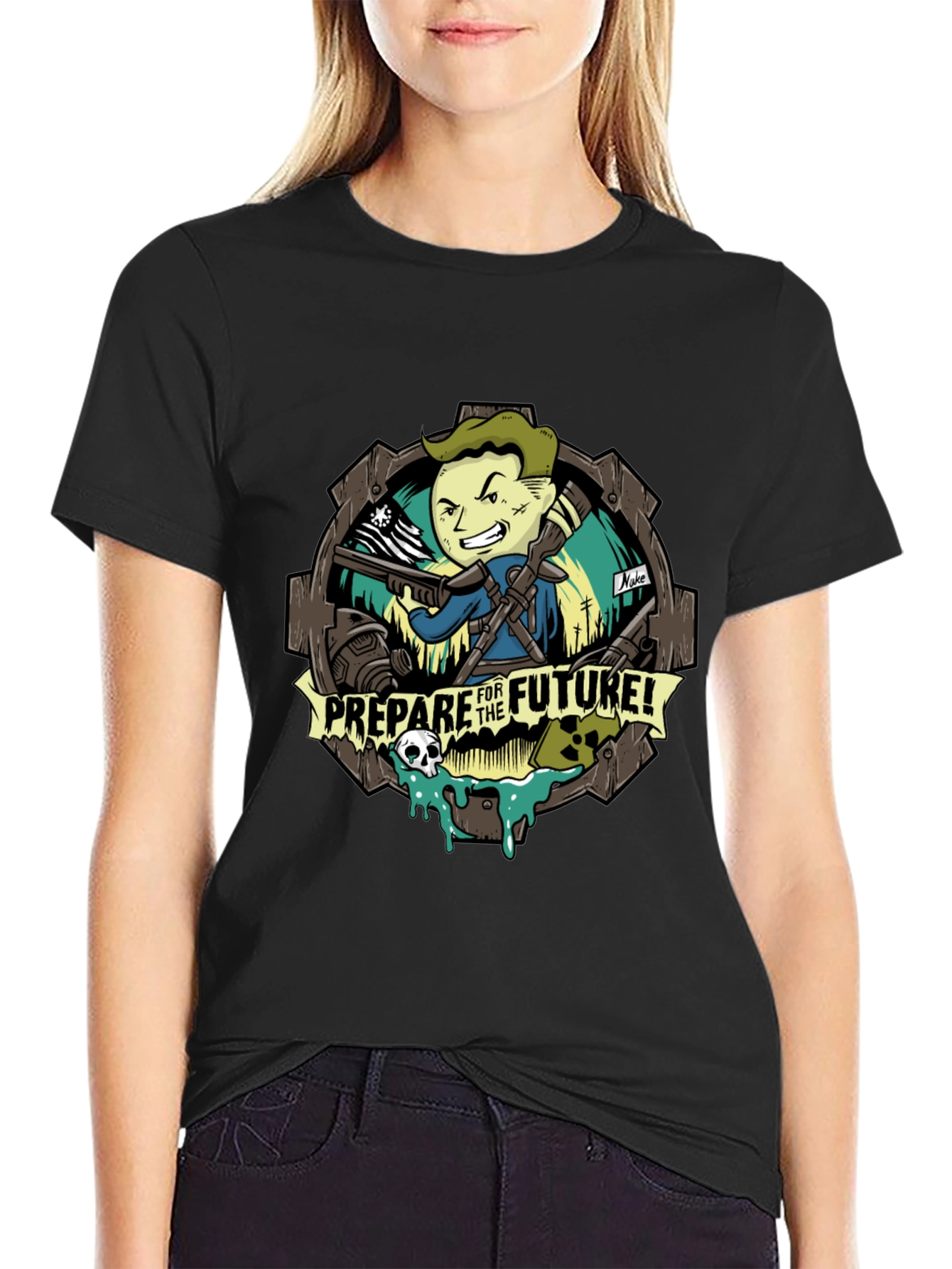 Fallout Inspired Prepare For The Future T-Shirt