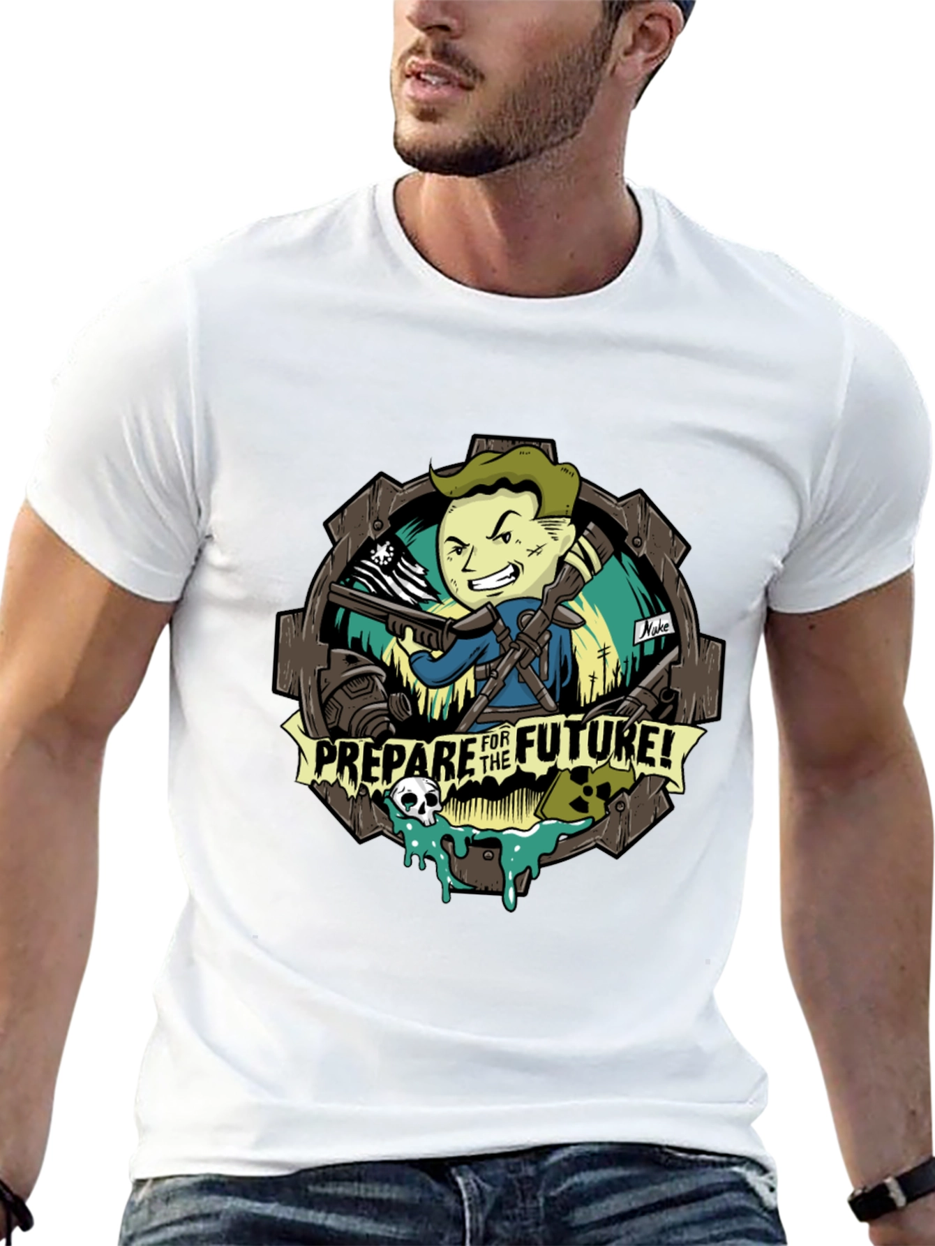 Fallout Inspired Prepare For The Future T-Shirt