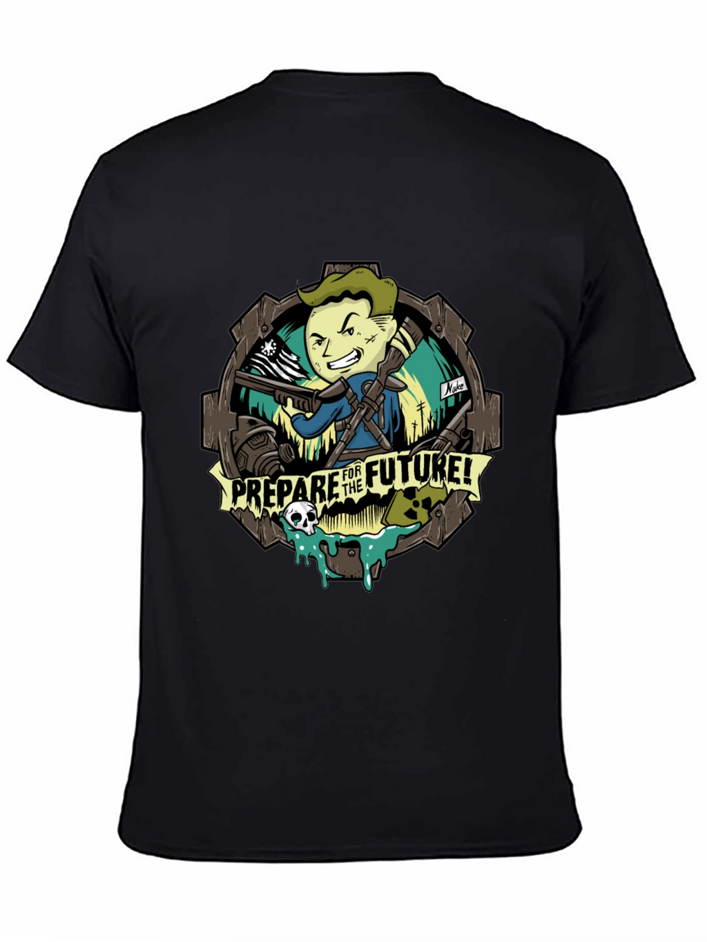 Fallout Inspired Prepare For The Future T-Shirt