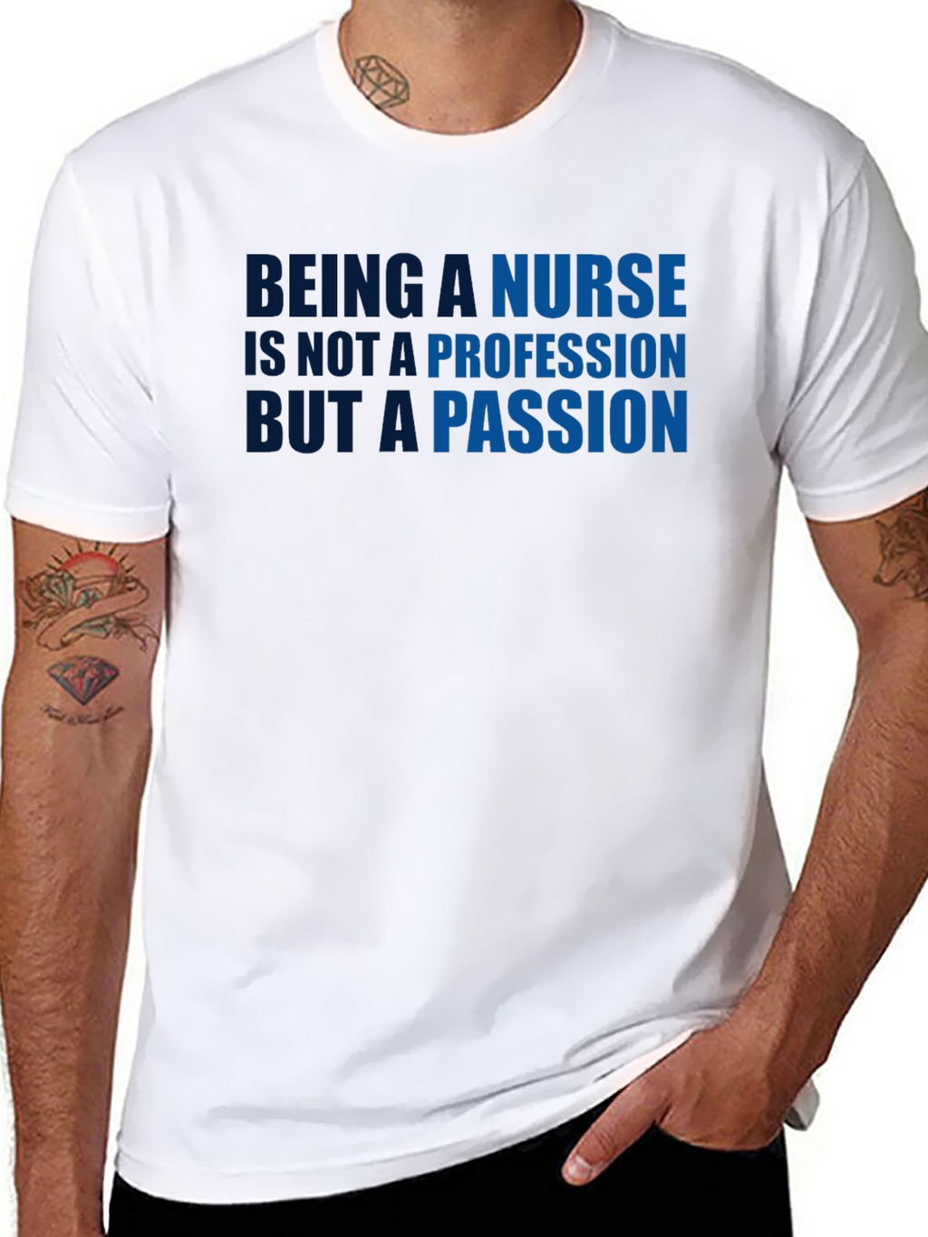 Nurse Passion T-Shirt - Premium Cotton Tee
