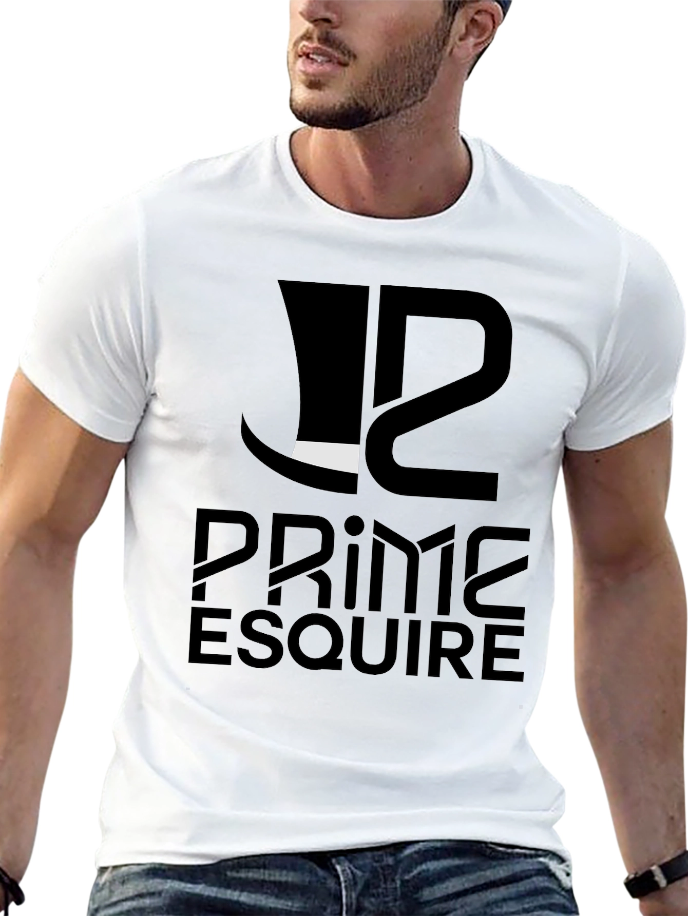Prime Esquire Black Graphic Tee