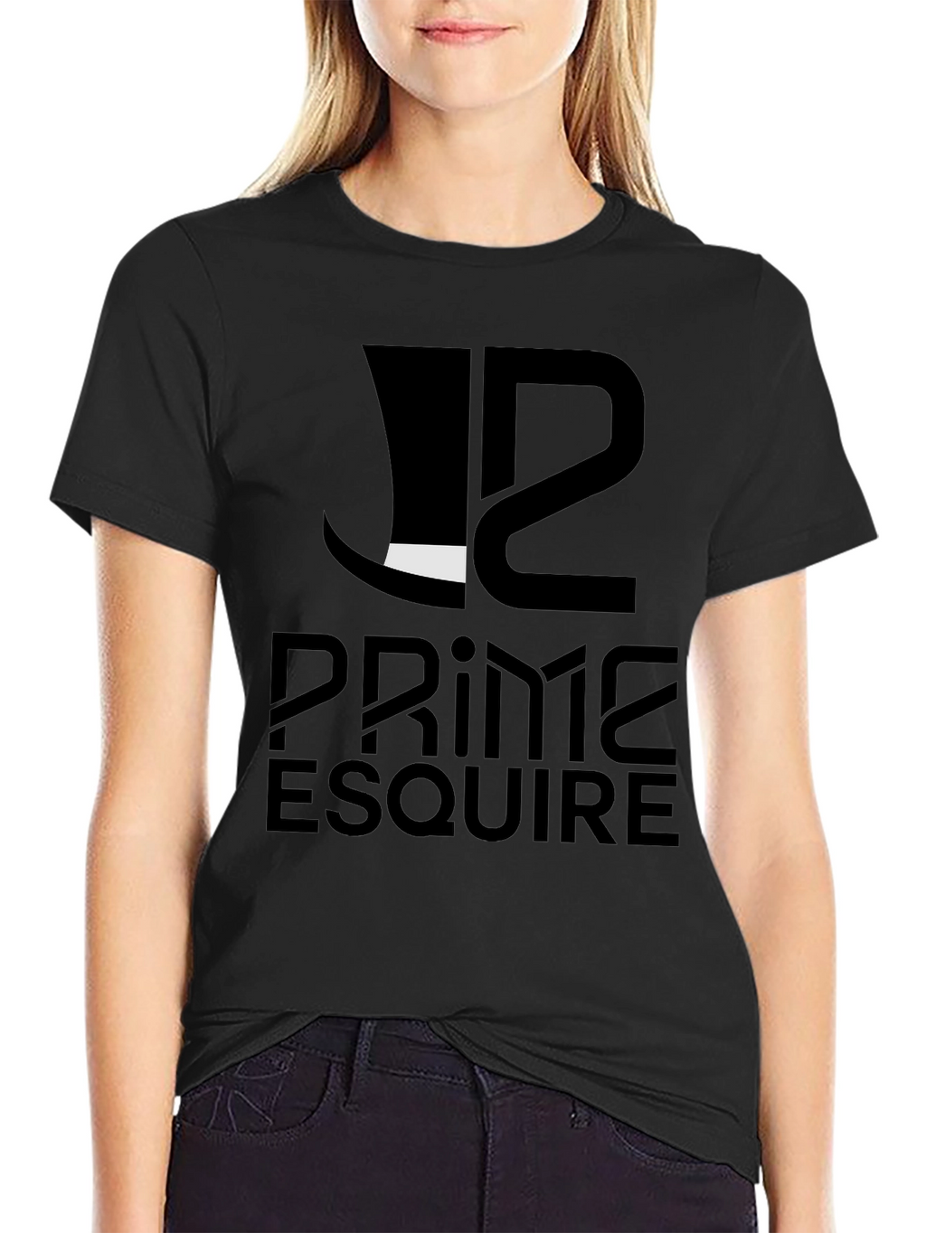 Prime Esquire Black Graphic Tee
