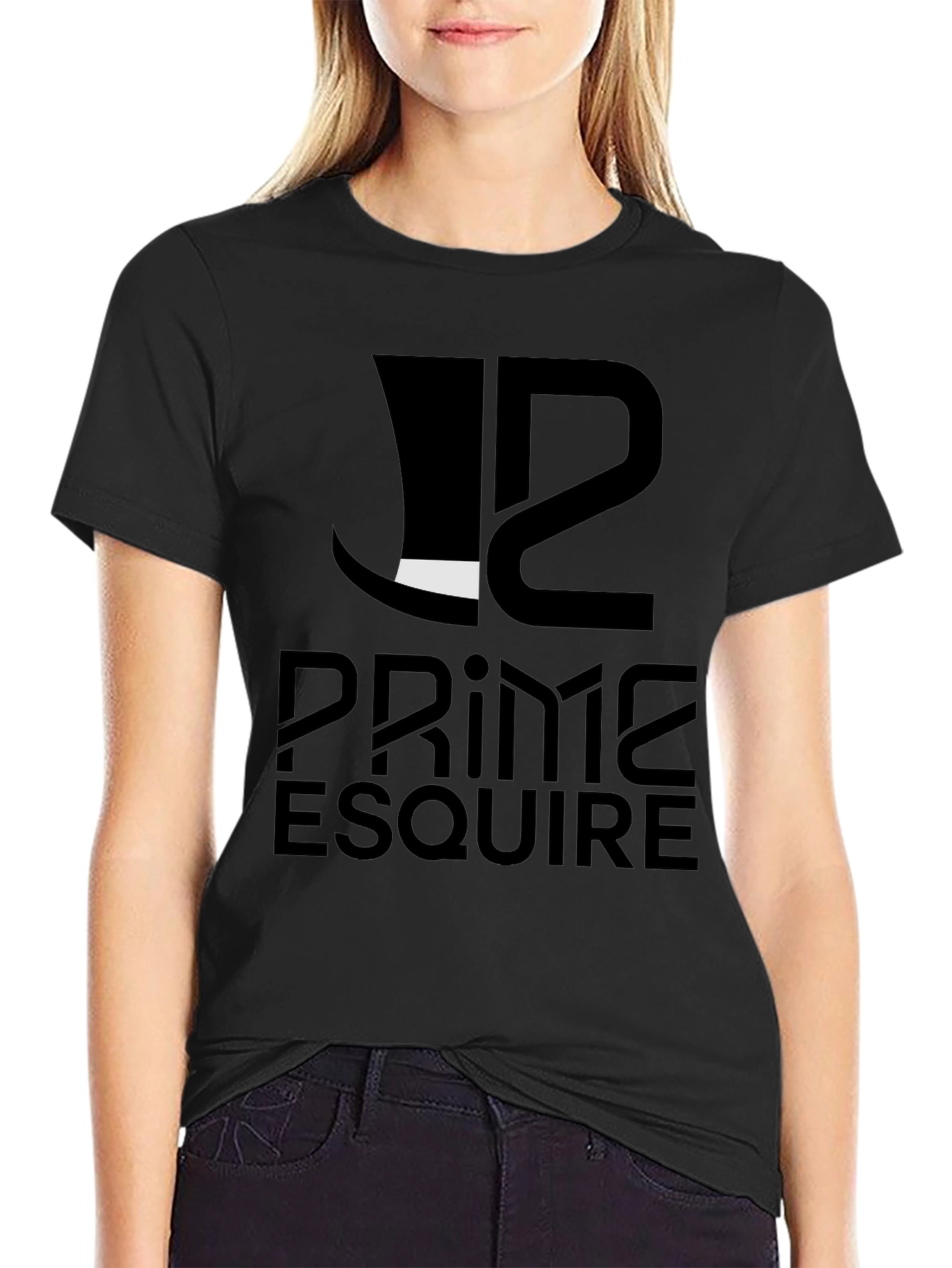 Prime Esquire Black Graphic Tee