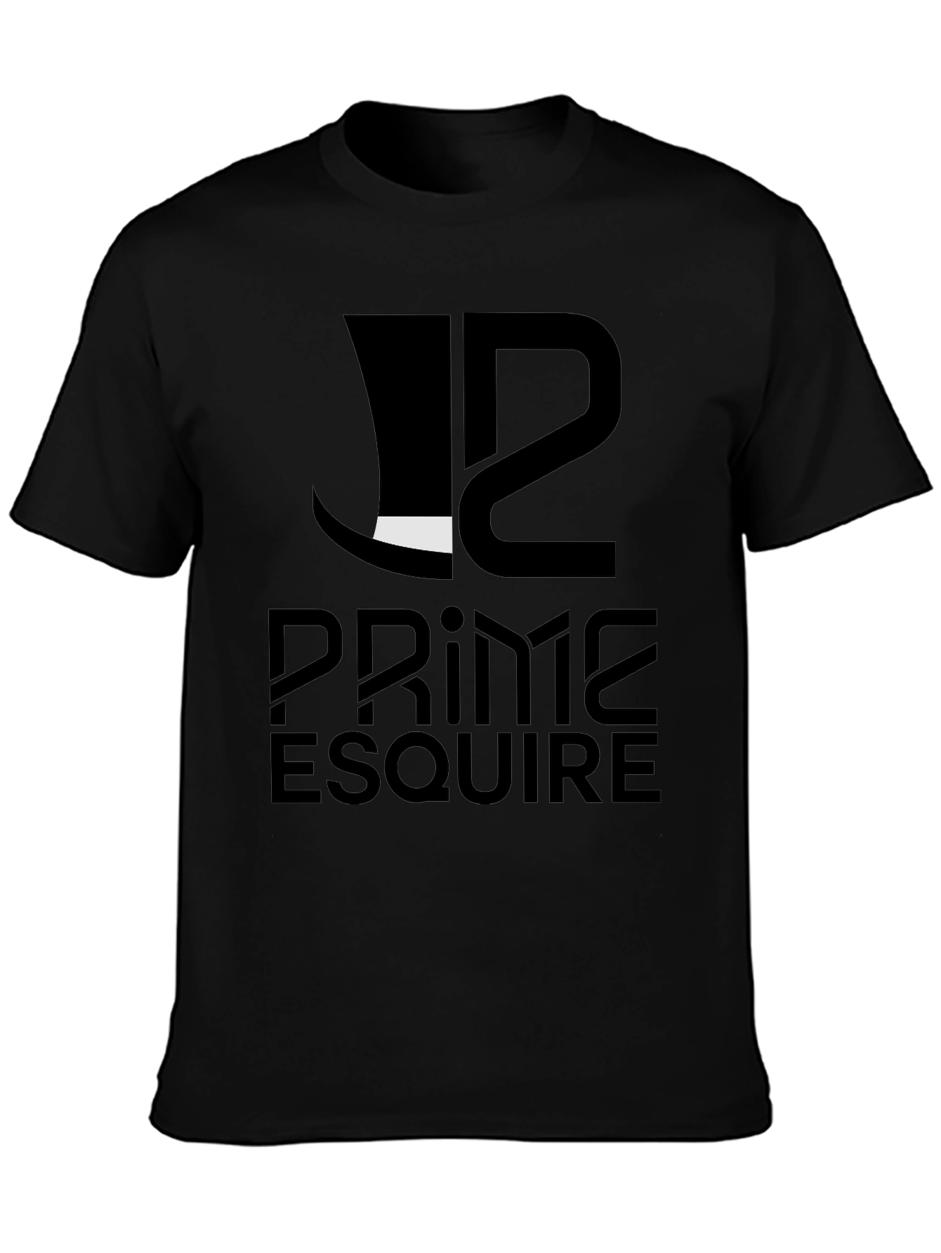 Prime Esquire Black Graphic Tee