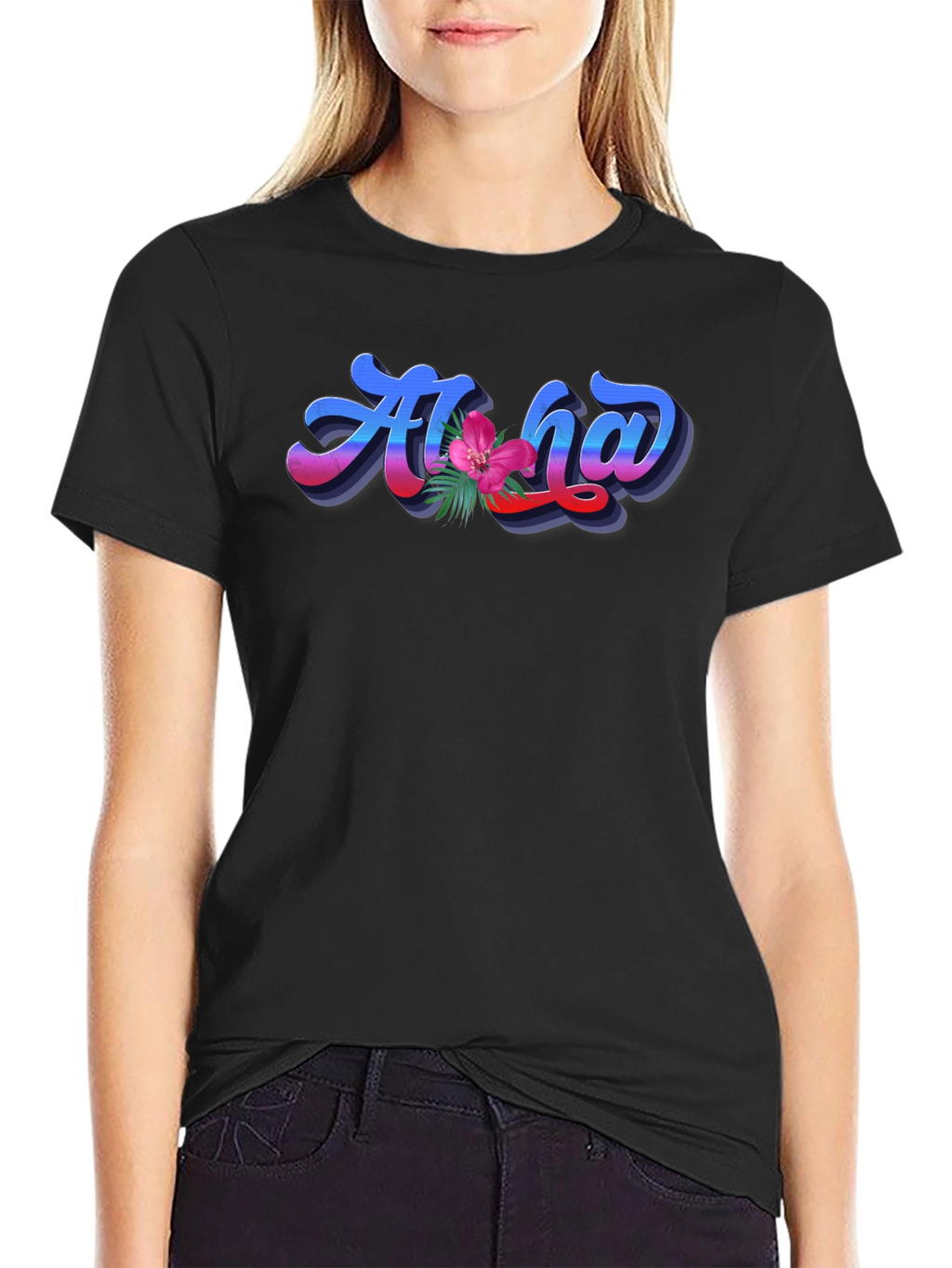 Aloha Graphic Tee - Tropical Vibe Shirt