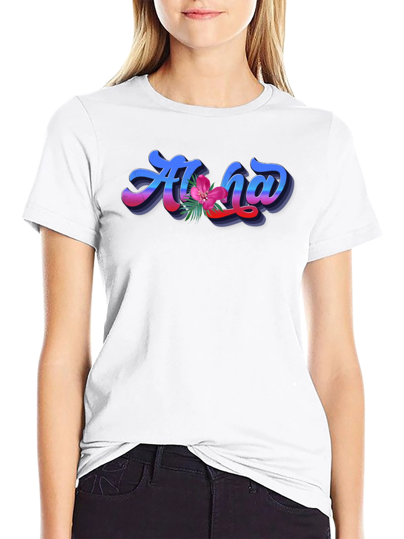 Aloha Graphic Tee - Tropical Vibe Shirt