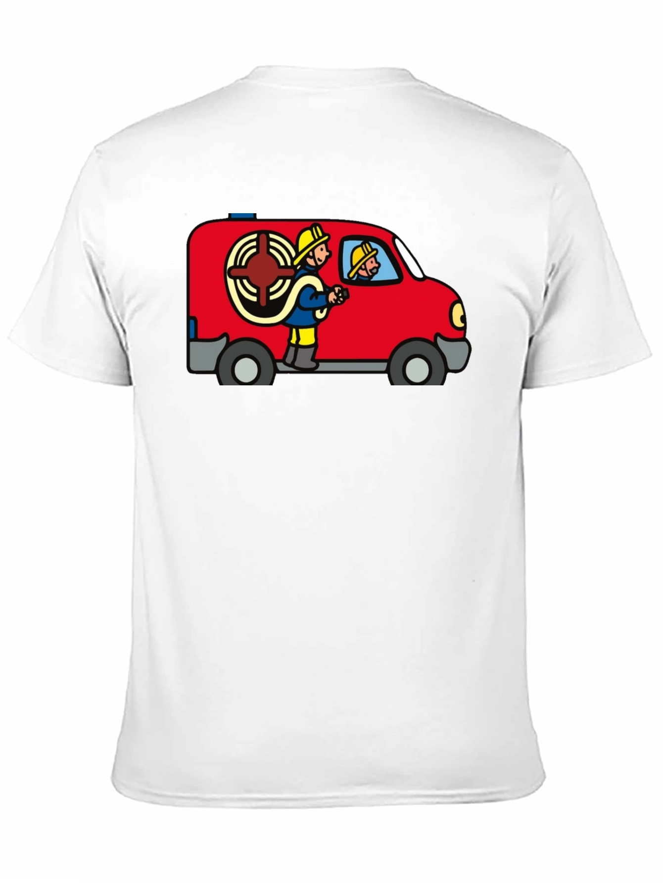 Firefighter Van Graphic T-Shirt