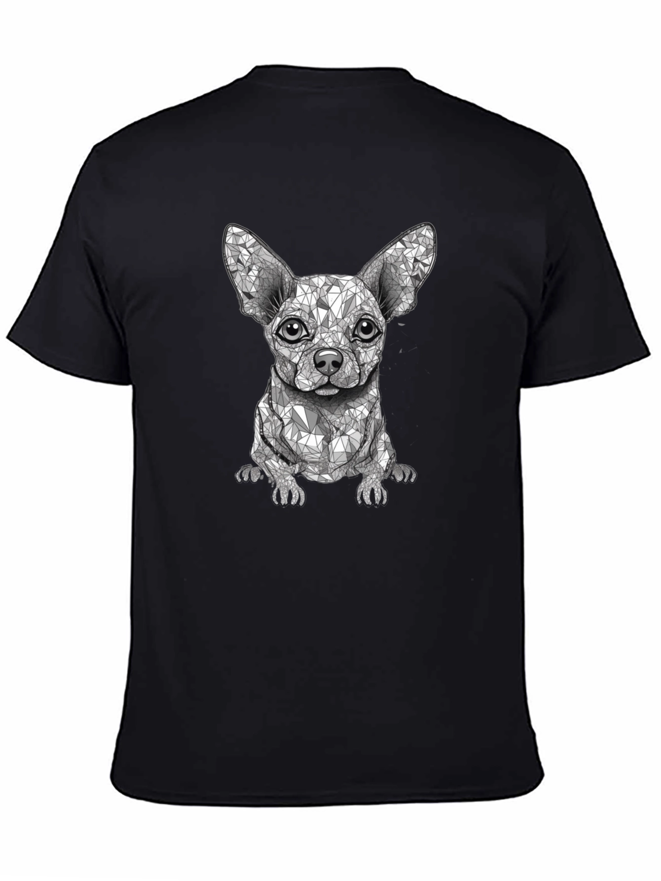 Geometric Chihuahua Graphic Tee