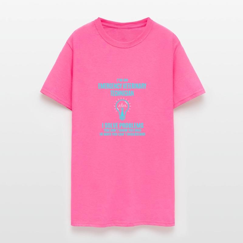 Emergency Veterinary Technician T Shirt - I Solve