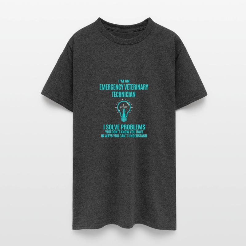 Emergency Veterinary Technician T Shirt - I Solve