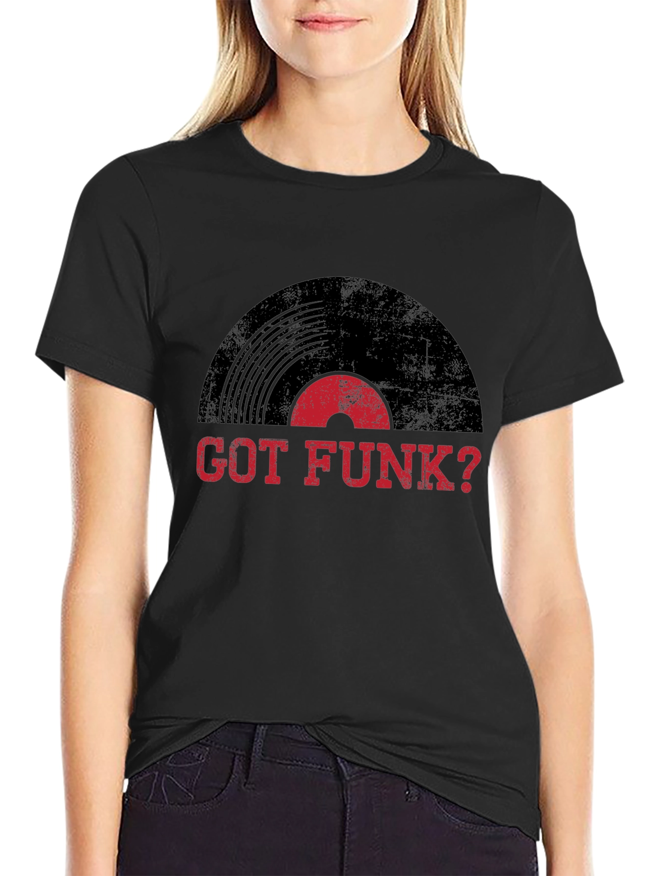 Got Funk? Graphic Tee - Retro Vinyl Record Design