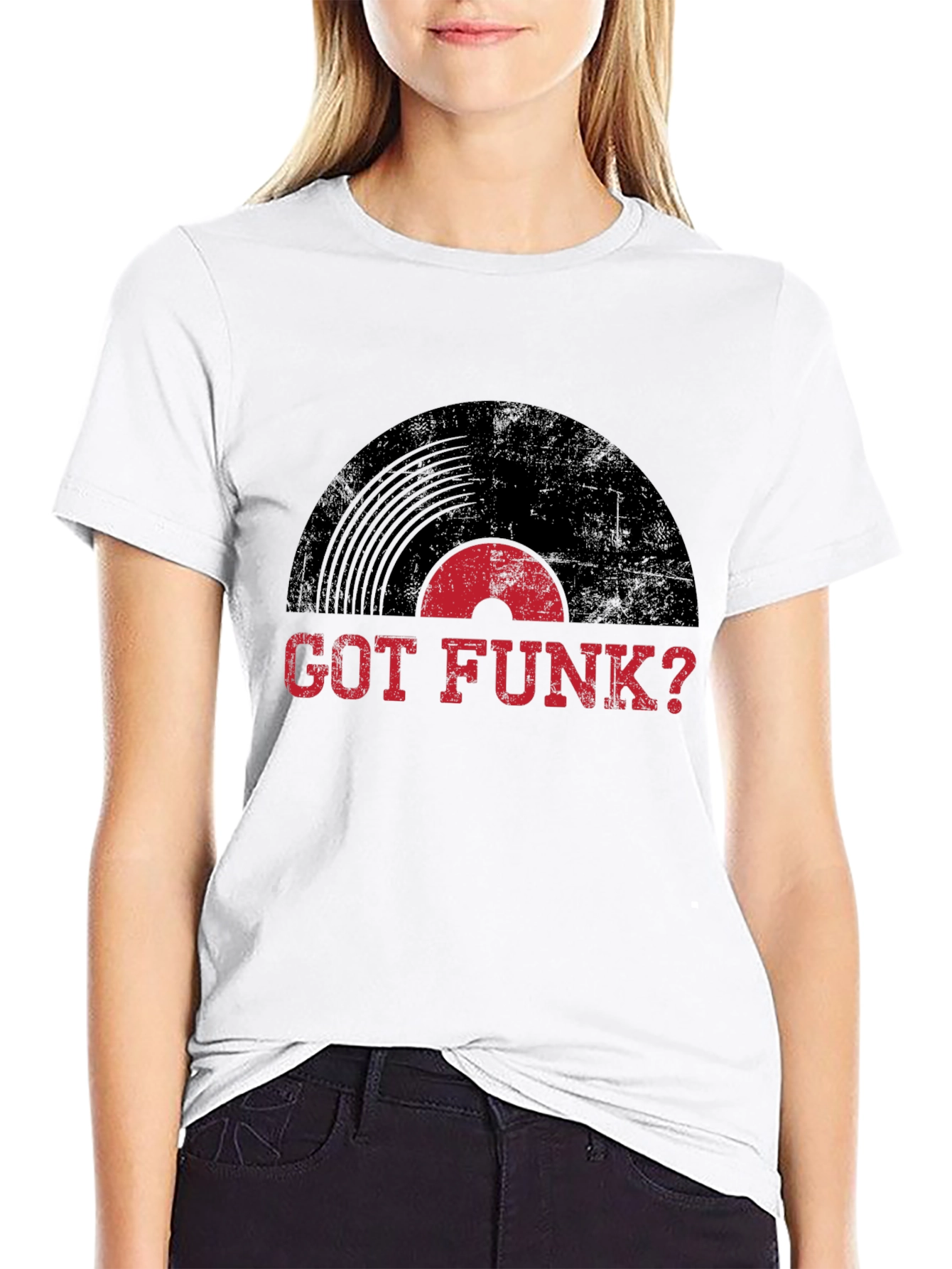 Got Funk? Graphic Tee - Retro Vinyl Record Design
