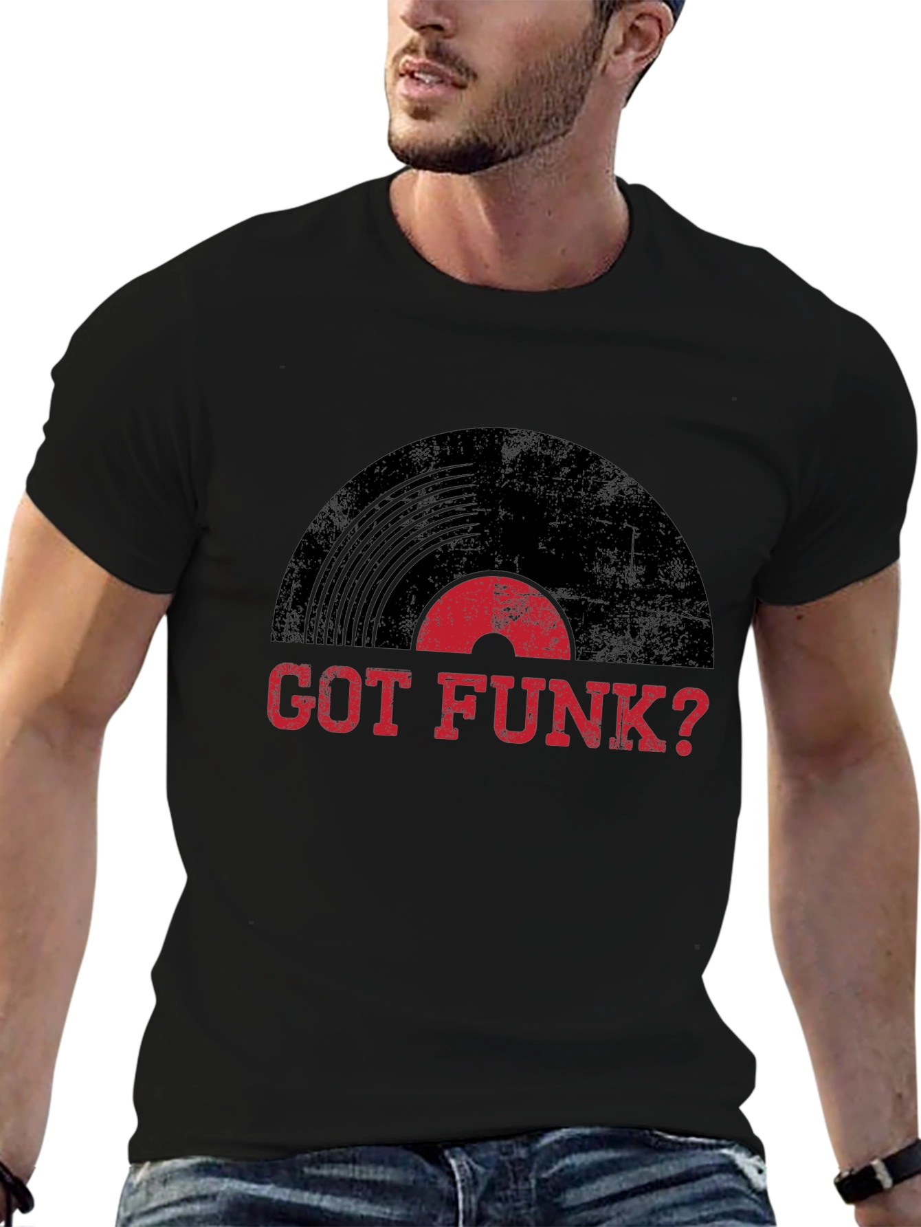 Got Funk? Graphic Tee - Retro Vinyl Record Design