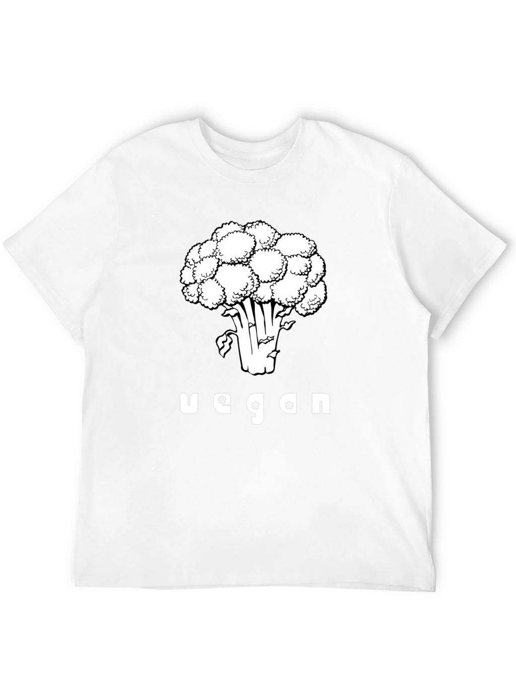 Vegan Broccoli Graphic T-Shirt