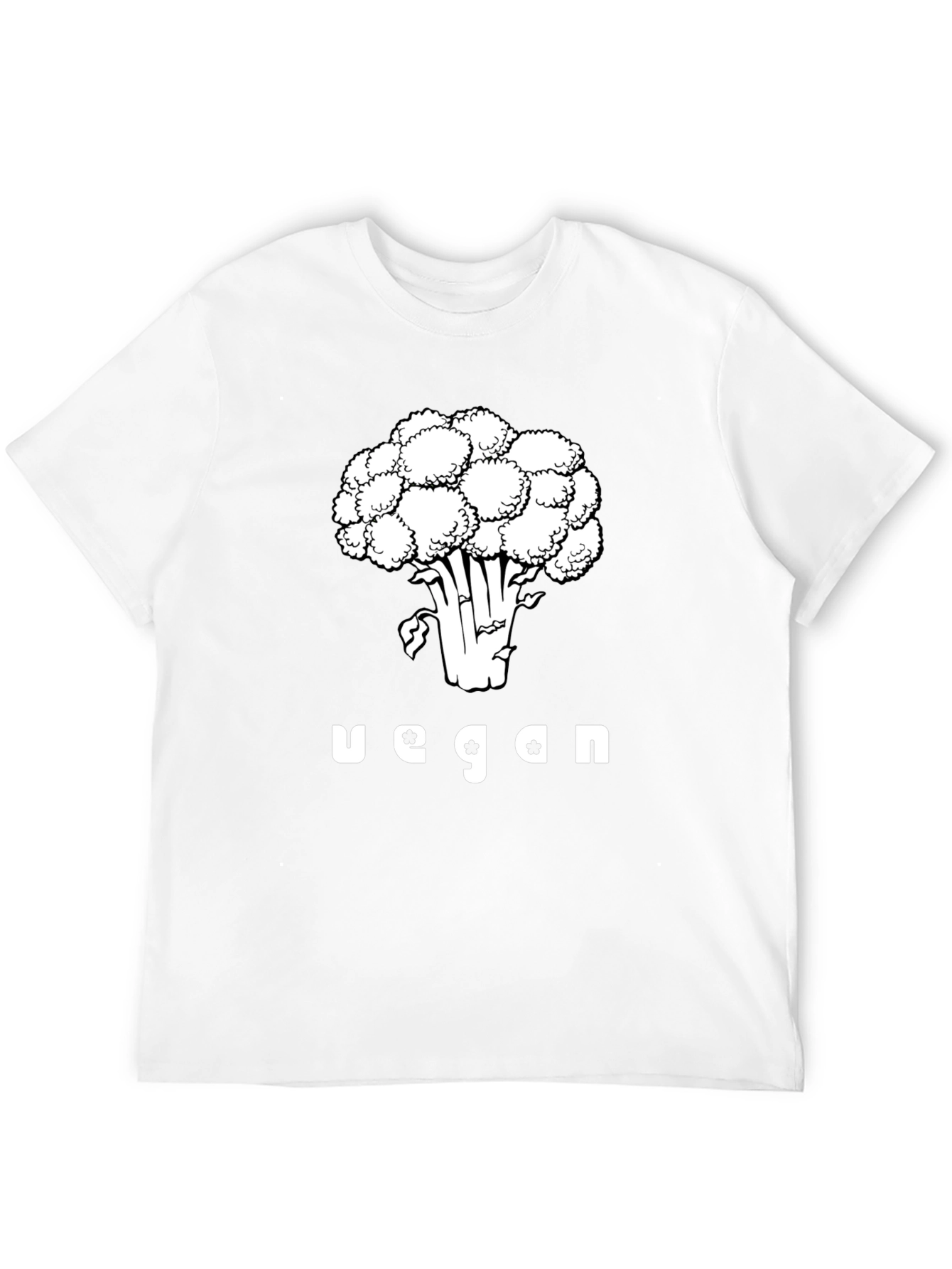 Vegan Broccoli Graphic T-Shirt