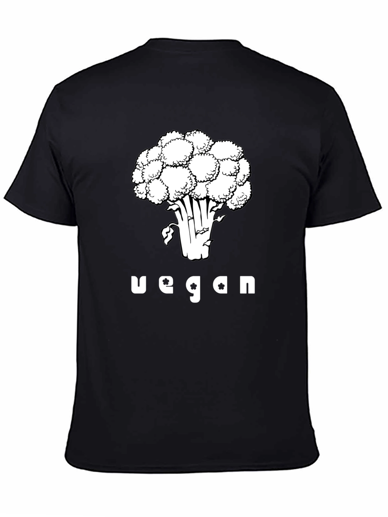 Vegan Broccoli Graphic T-Shirt
