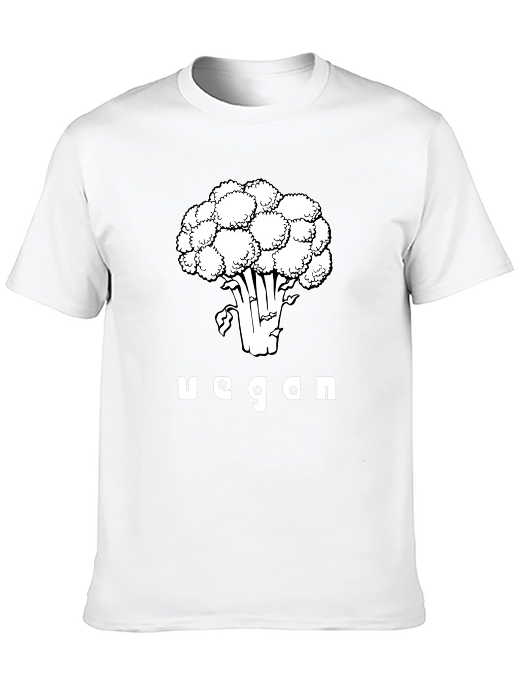 Vegan Broccoli Graphic T-Shirt