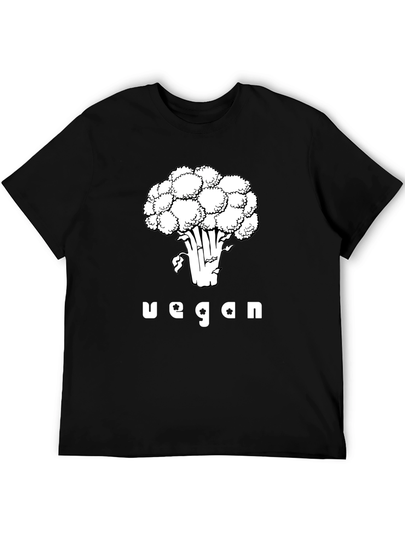 Vegan Broccoli Graphic T-Shirt