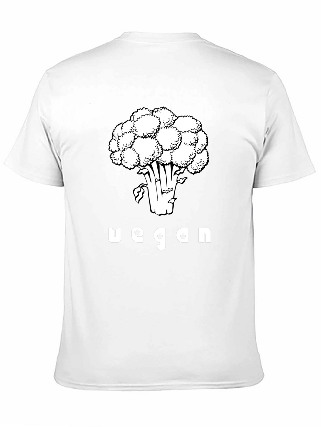 Vegan Broccoli Graphic T-Shirt