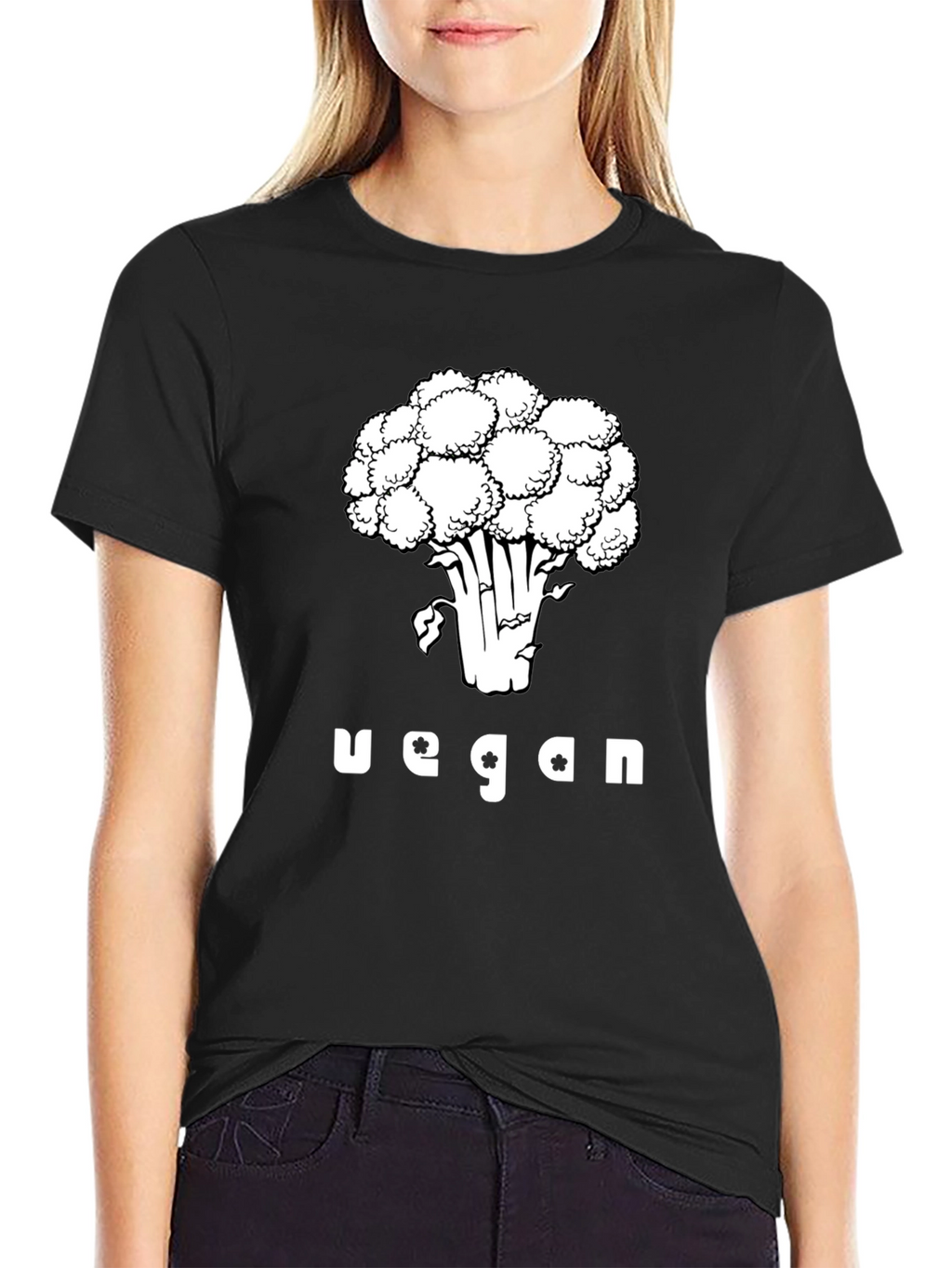 Vegan Broccoli Graphic T-Shirt