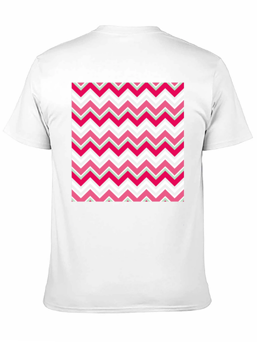 Zigzag Pattern T-Shirt - Modern Style
