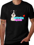 Funny Dog Lover Tee - Not Trying My Luck