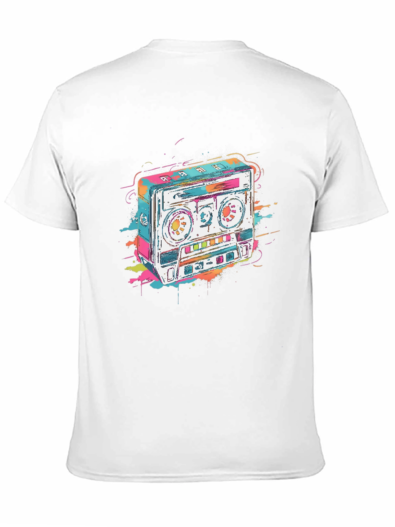 Retro Cassette Tape Graphic Tee