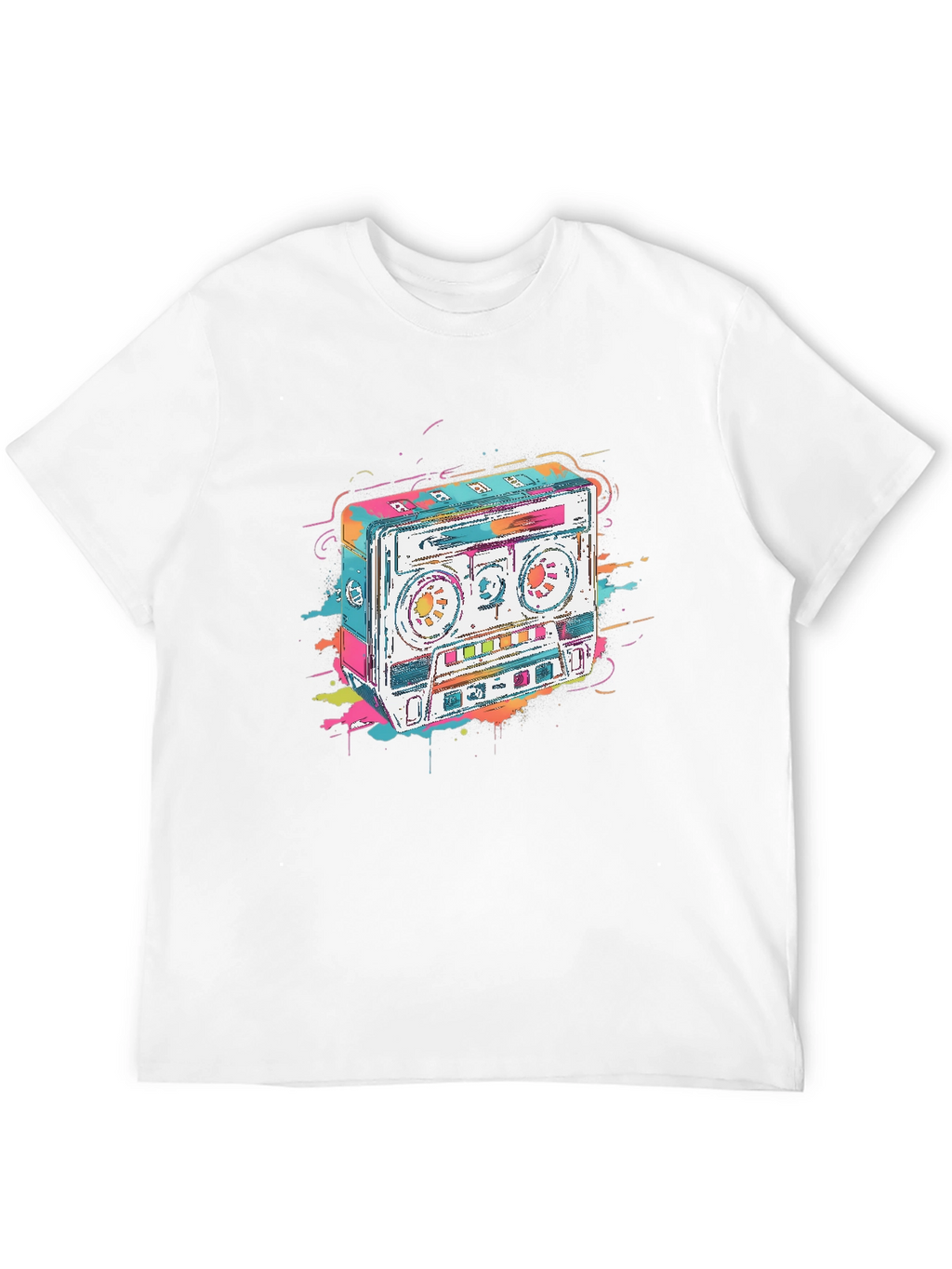 Retro Cassette Tape Graphic Tee