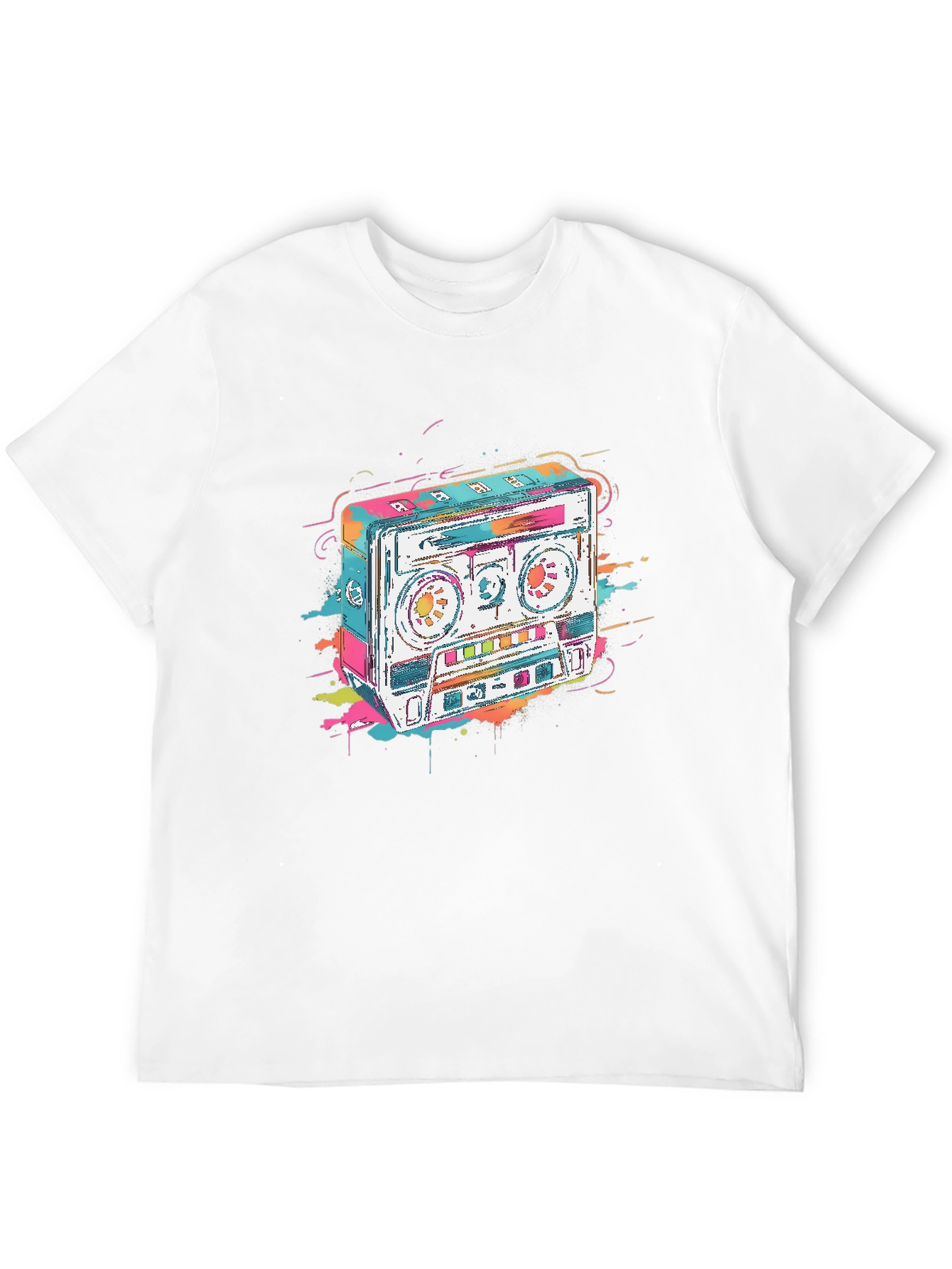 Retro Cassette Tape Graphic Tee