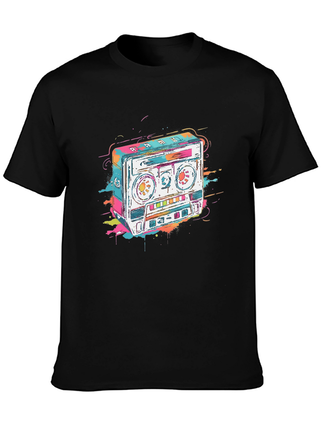 Retro Cassette Tape Graphic Tee