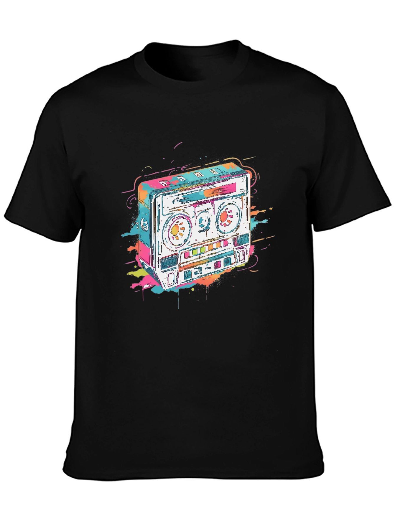 Retro Cassette Tape Graphic Tee