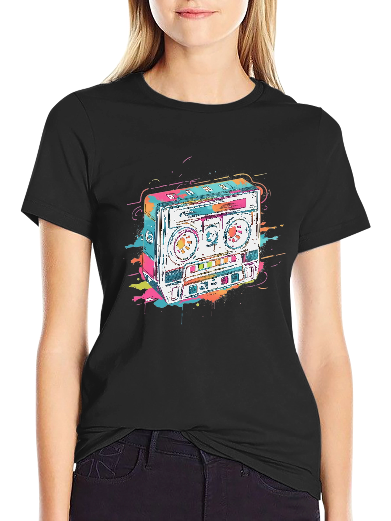 Retro Cassette Tape Graphic Tee