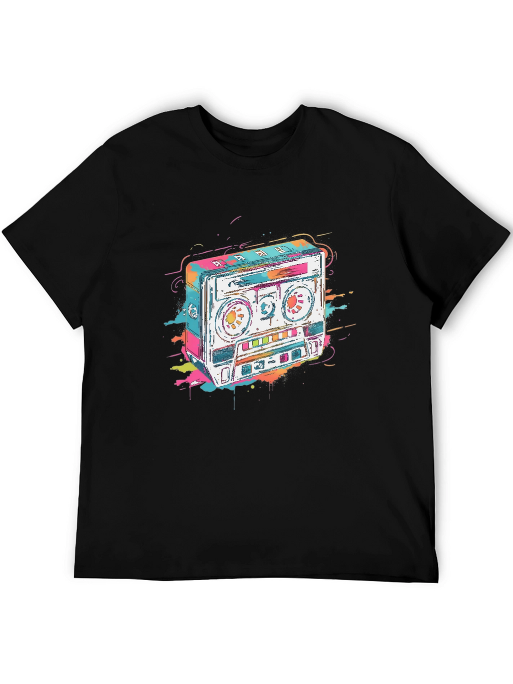 Retro Cassette Tape Graphic Tee