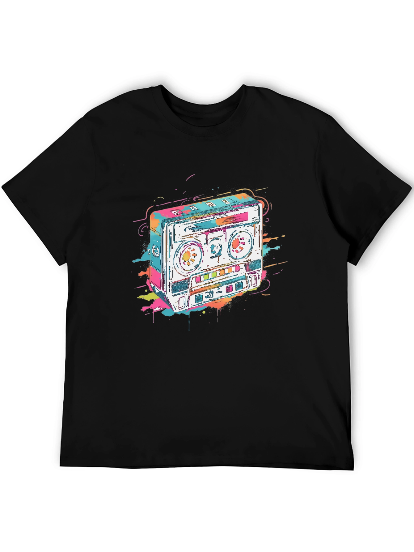 Retro Cassette Tape Graphic Tee