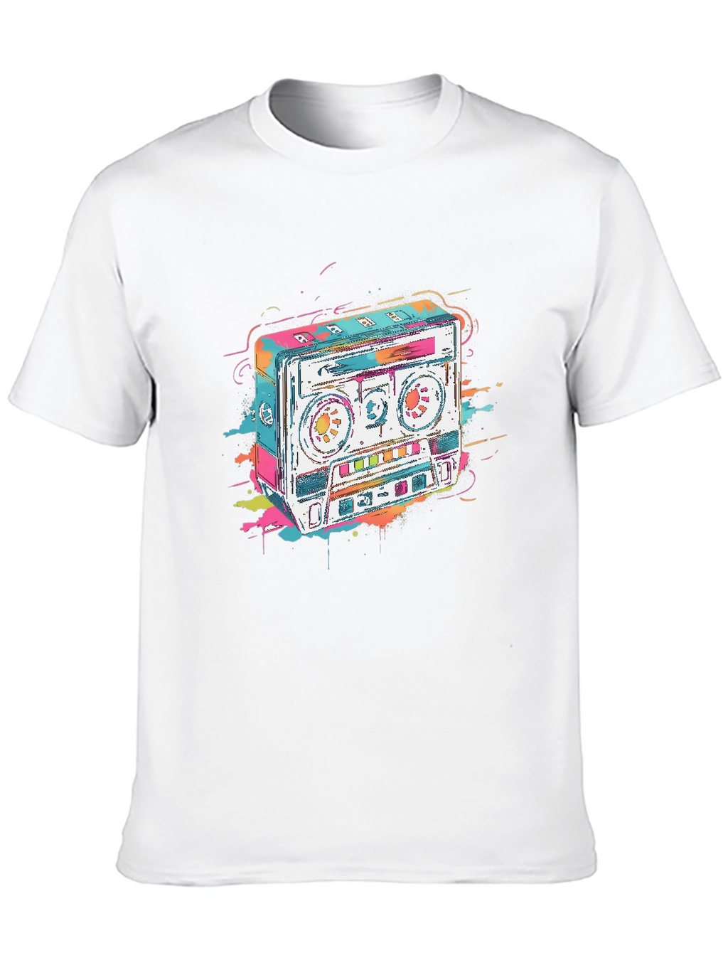 Retro Cassette Tape Graphic Tee