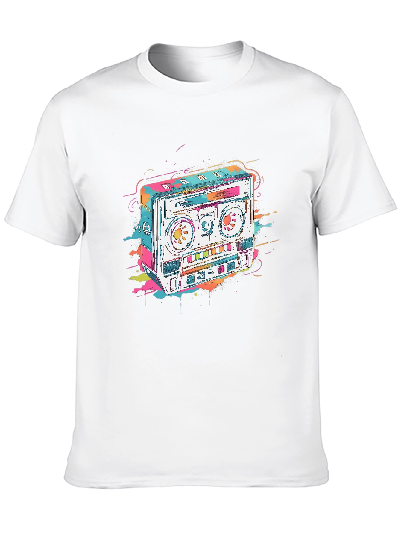 Retro Cassette Tape Graphic Tee