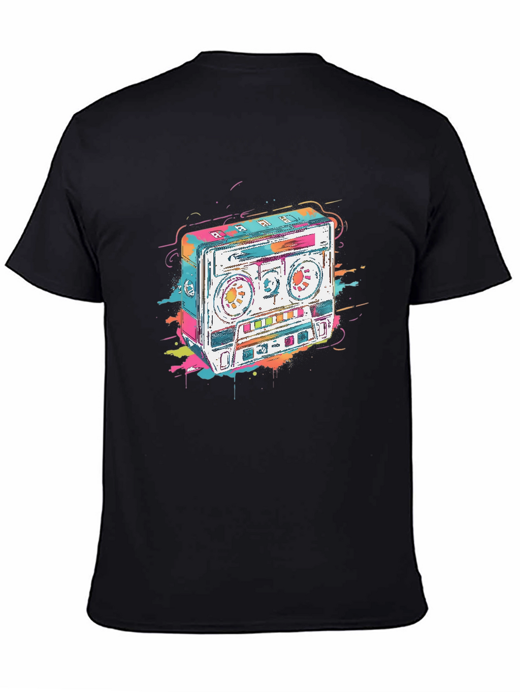 Retro Cassette Tape Graphic Tee