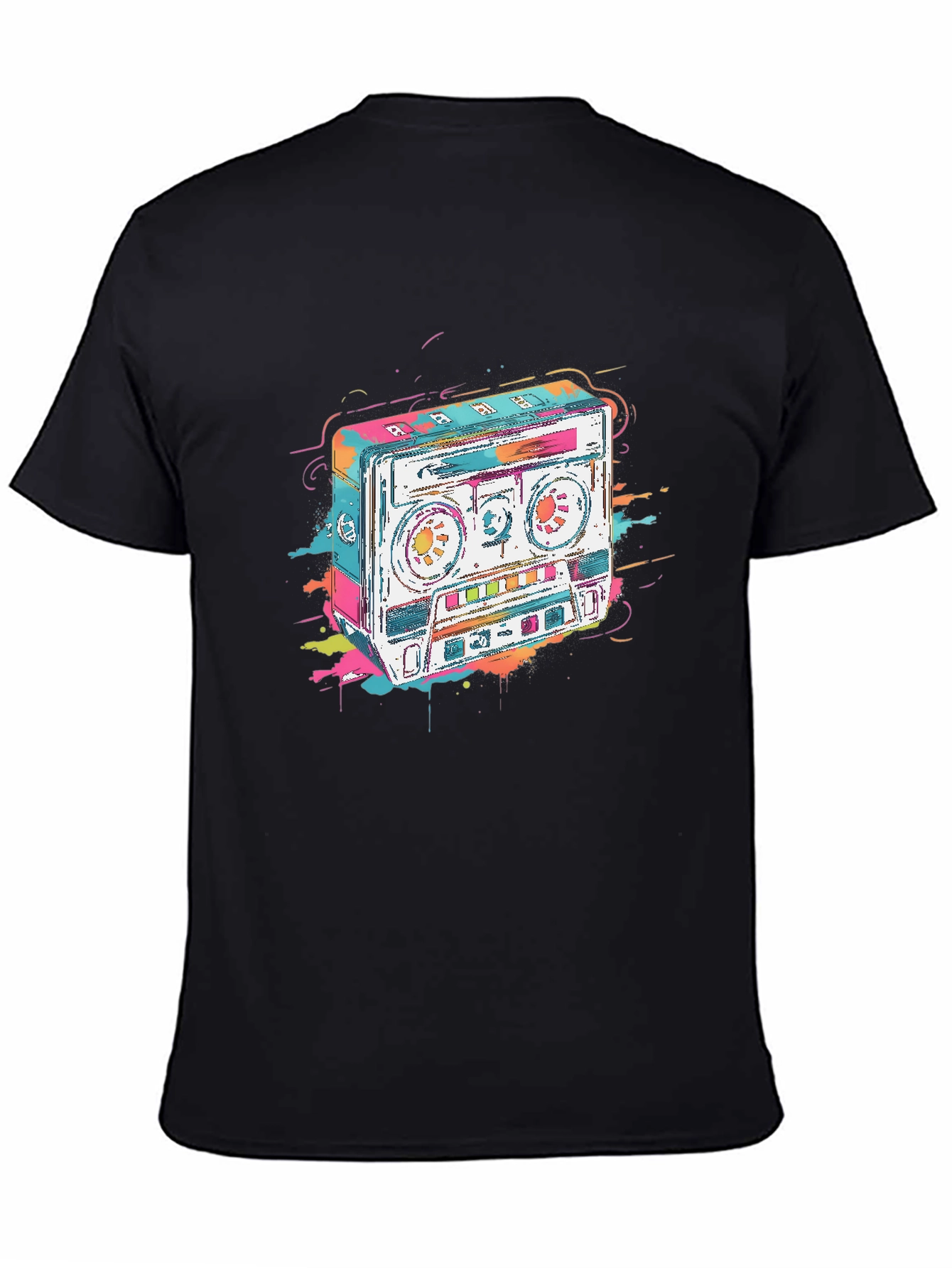 Retro Cassette Tape Graphic Tee