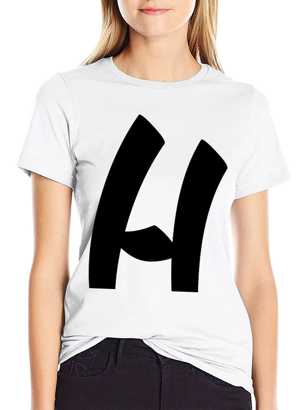 Bold Graphic Black T-Shirt