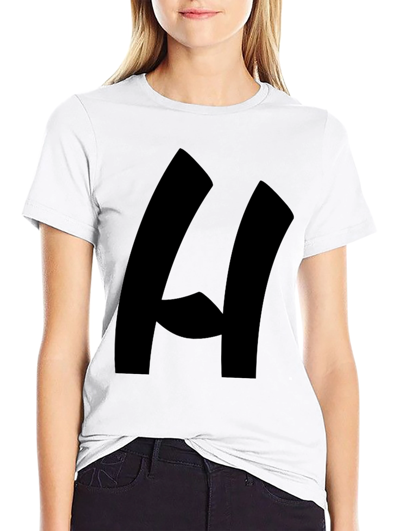 Bold Graphic Black T-Shirt