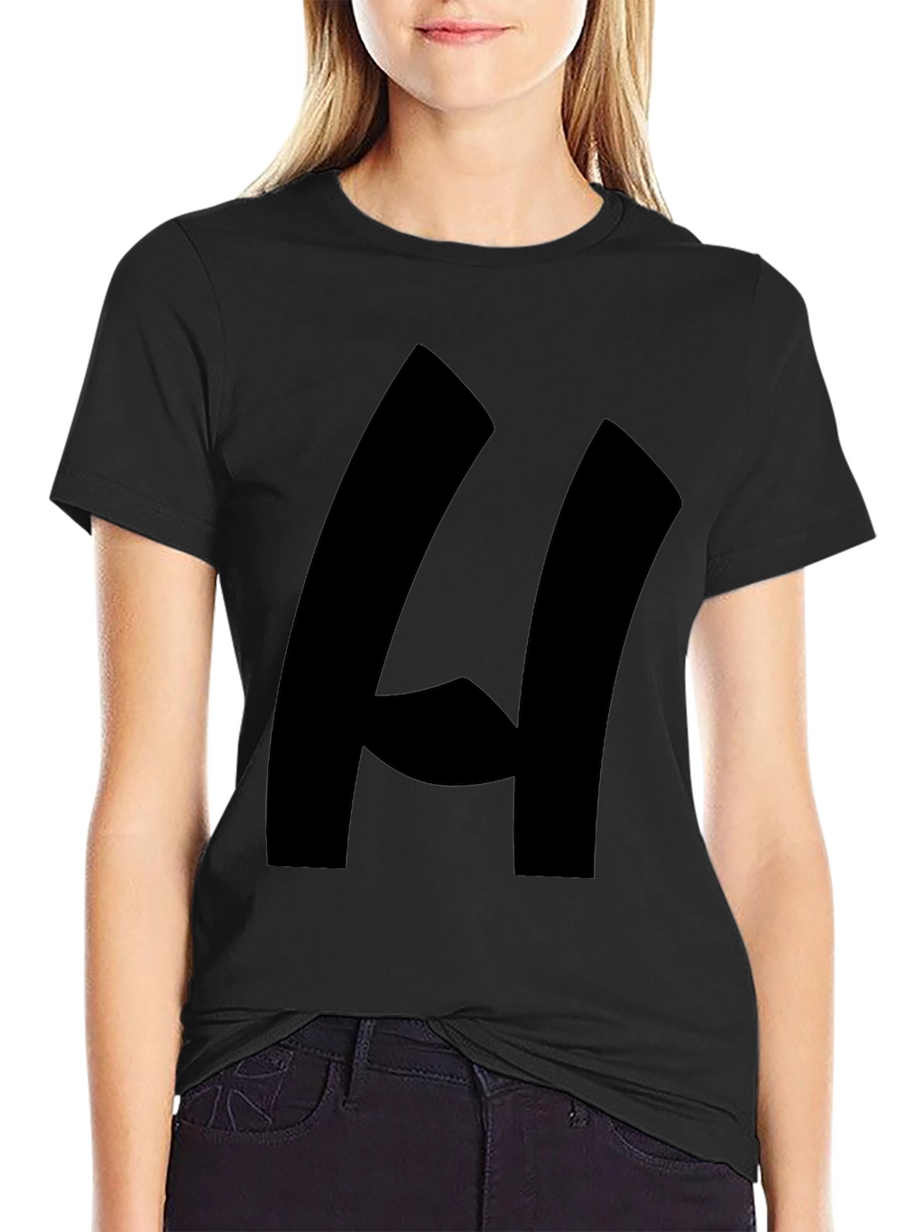 Bold Graphic Black T-Shirt
