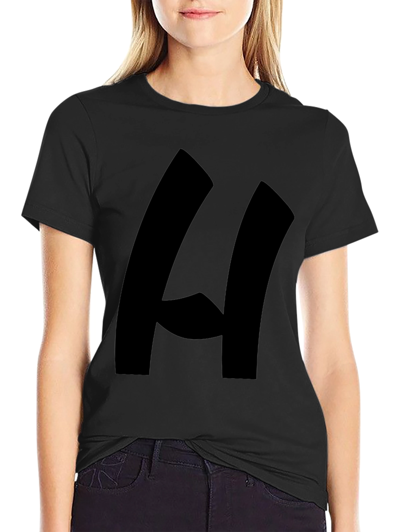 Bold Graphic Black T-Shirt