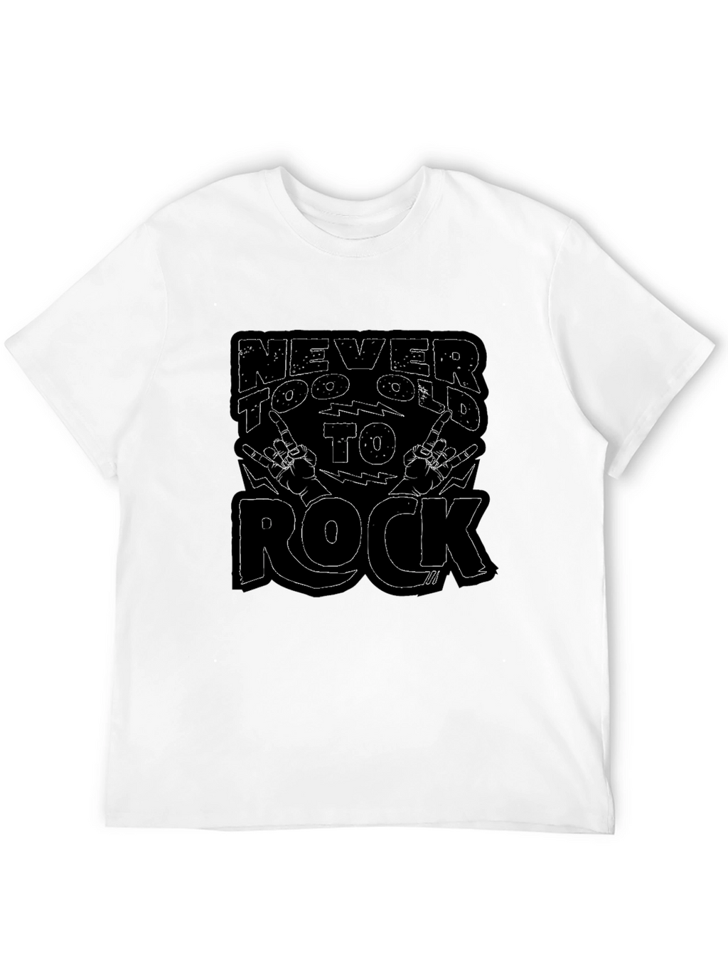 Never Too Old to Rock T-Shirt