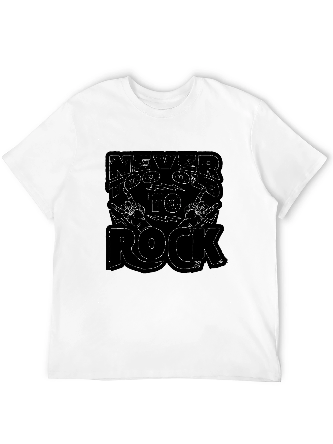 Never Too Old to Rock T-Shirt