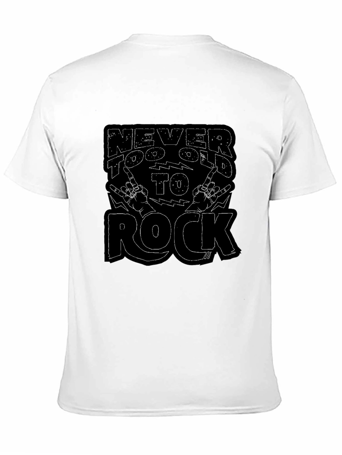 Never Too Old to Rock T-Shirt