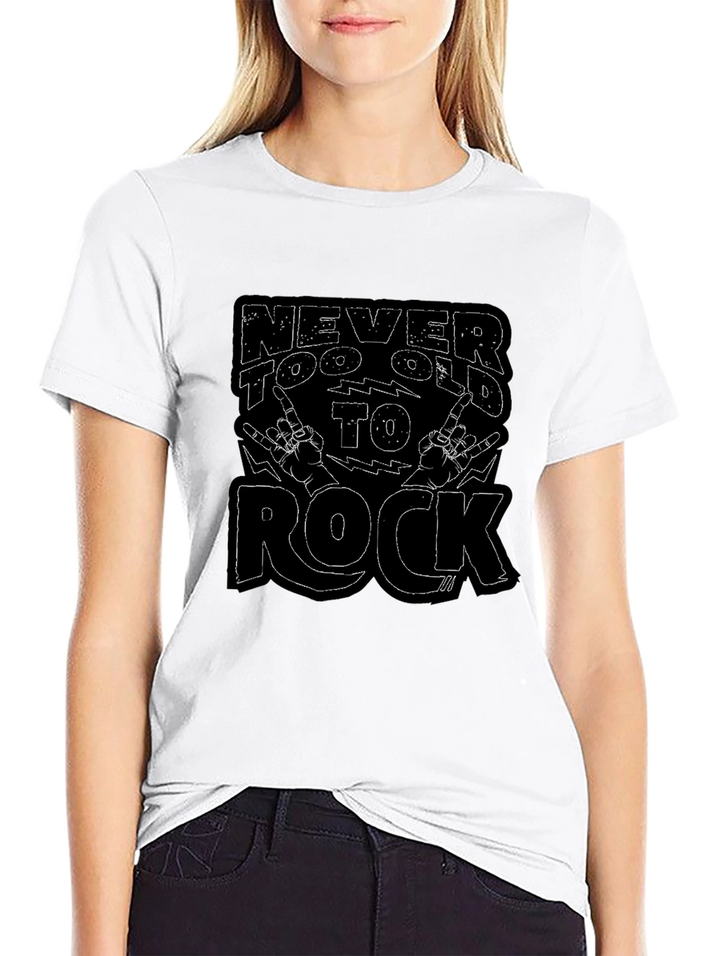 Never Too Old to Rock T-Shirt