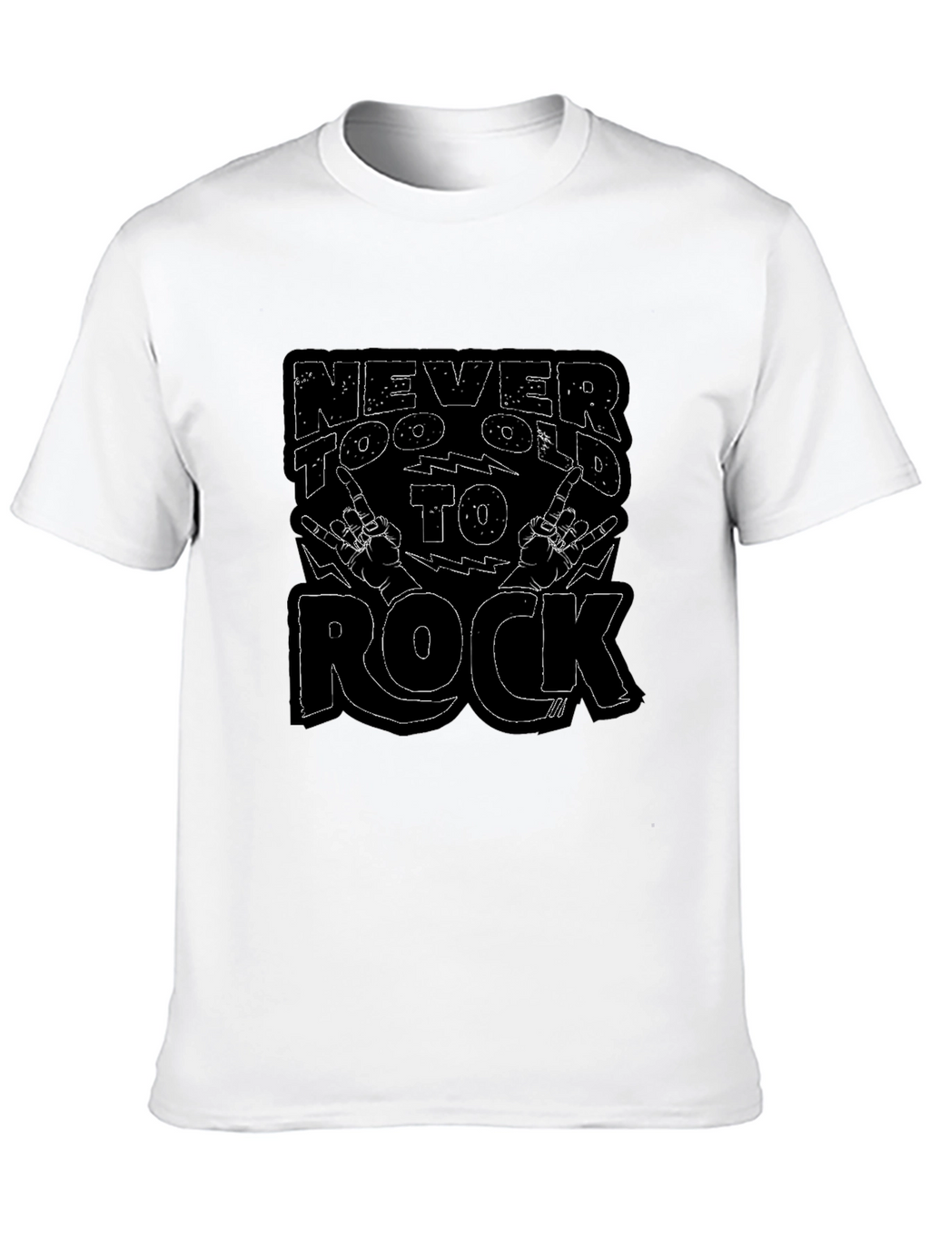 Never Too Old to Rock T-Shirt