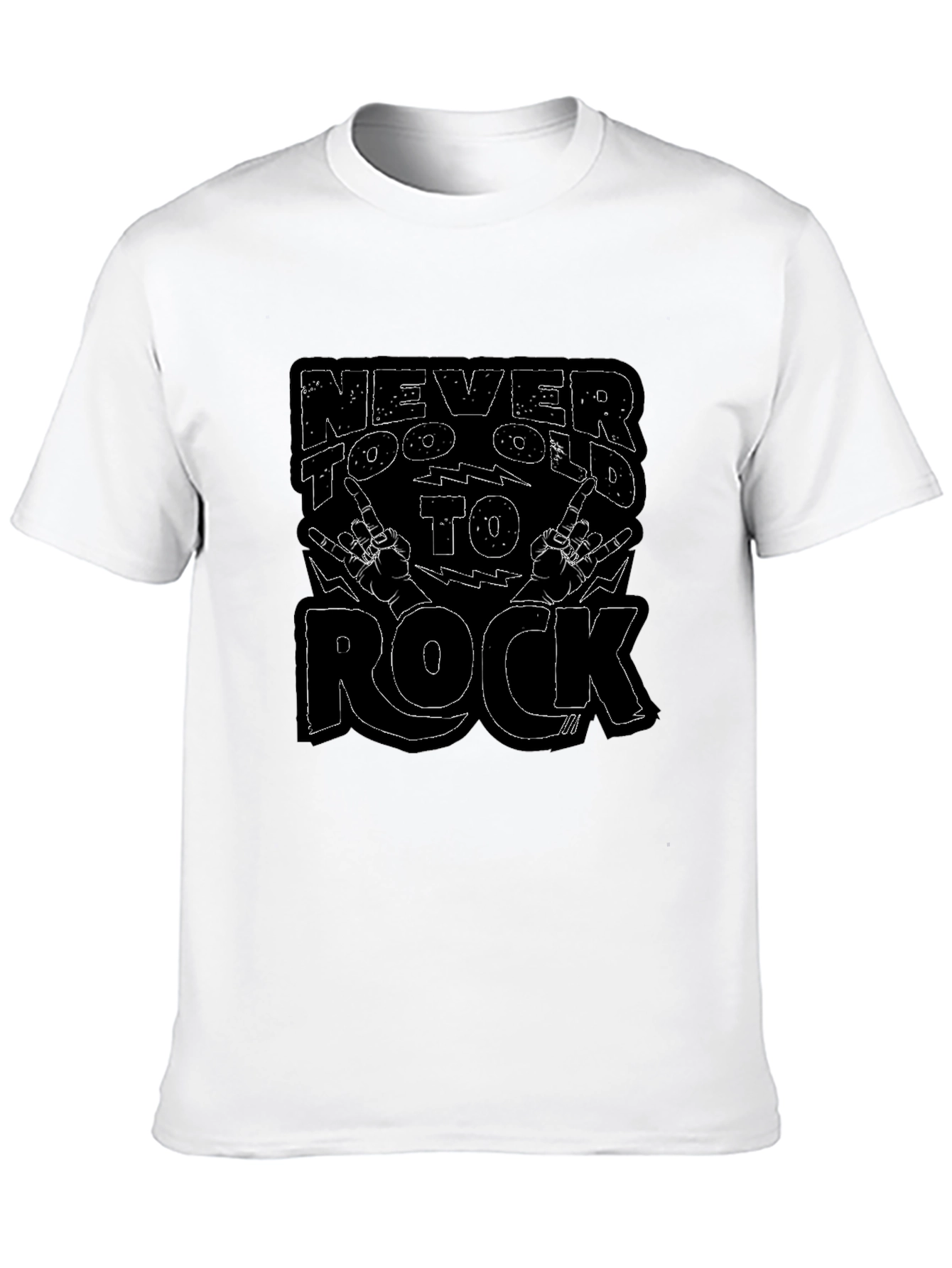 Never Too Old to Rock T-Shirt